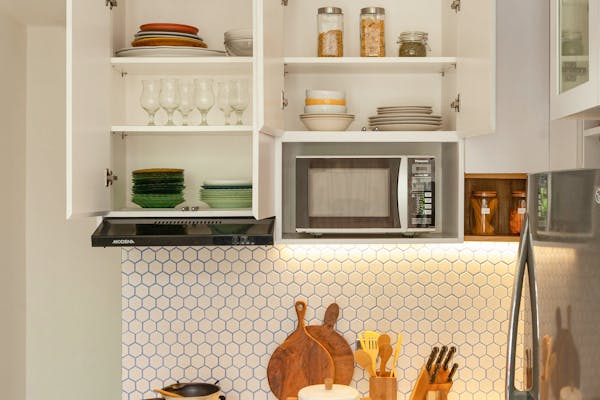 Glass Door Crockery Unit