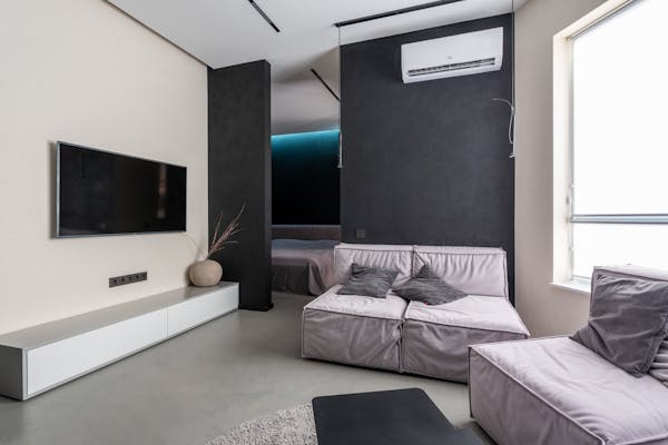 TV Unit with Shelves